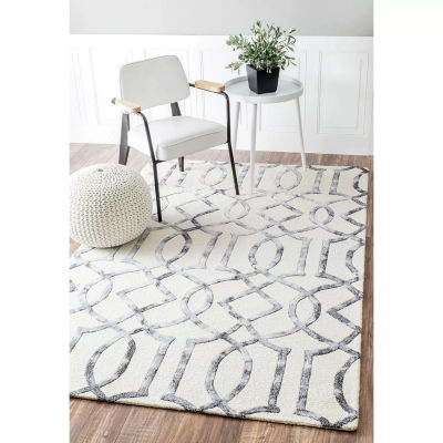 nuLoom Hand Tufted Syreeta Trellis Rug