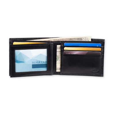 Dockers Rfid Extra Capacity Bifold Mens Bifold Wallet