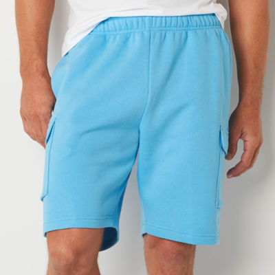 Xersion Quick Dry Cotton Fleece 10 Inch Mens Mid Rise Cargo Short