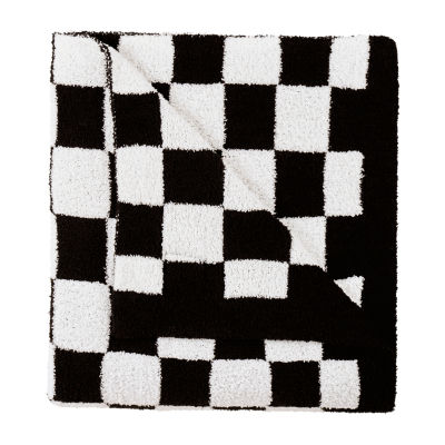 Forever 21 Checkerboard Chenille Throw