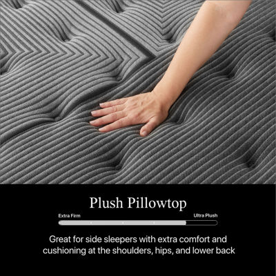 Simmons Beautyrest Black® L-Class Plush Pillow Top - Mattress + Box Spring