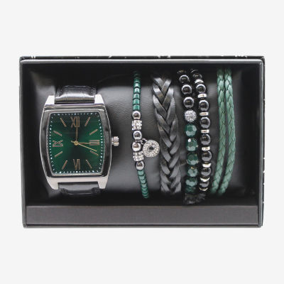 Geneva Mens Black Watch Boxed Set Mac7141jc JCPenney