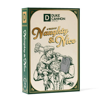 Duke Cannon Naughty & Nice Book 4 Pack Gift Sets