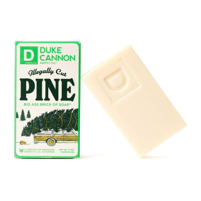 Duke Cannon Pine Bar Of Soap Mens Bar Soaps 10 oz.