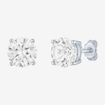 YES PLEASE! 2.5 CT.T.W. Lab-Created White Sapphire Stud Earrings in Sterling Silver