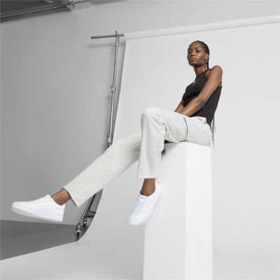 PUMA Womens Mid Rise Straight Cargo Pant