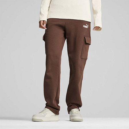 PUMA Womens Mid Rise Straight Cargo Pant, Xx-large, Brown