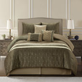TG. King, 10-Piece Set) Riverbrook Home Hillcrest-Ivory/Gold