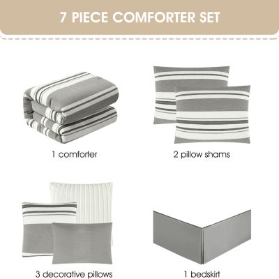 Stratford Park Xyrine 7-pc. Lightweight Comforter Set