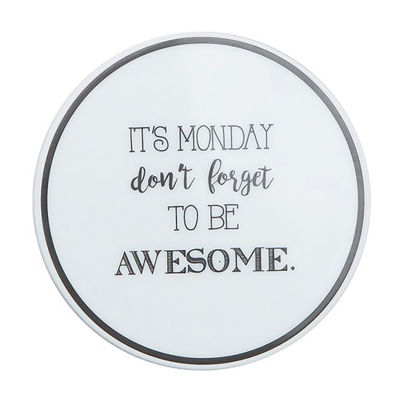 Porland Be Happy Collection 6-pc. Coasters