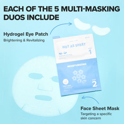 I Dew Care Hot As Sheet Face Masks