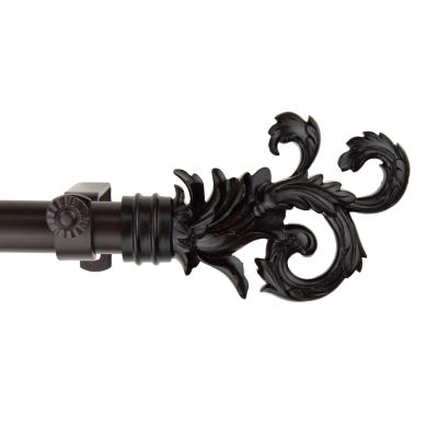 Rod Desyne Plume 1" Adjustable Curtain Rod