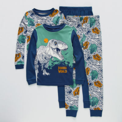 Little & Big Boys 4-pc. Jurassic World Pajama Set