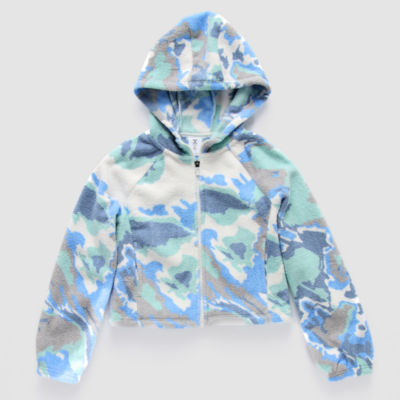 Xersion Little & Big Girls Midweight Sherpa Jacket