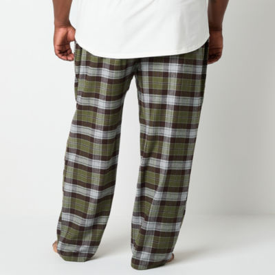 St. John's Bay Mens Big Flannel Pajama Pants