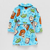 Disney Collection Toddler Girls Knee Length Long Sleeve Stitch Robe