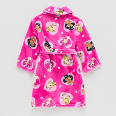 Disney Collection Toddler Girls Knee Length Long Sleeve Princess Robe