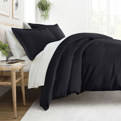 Casual Comfort Solid Down Alternative Complete Bedding Set with Sheets