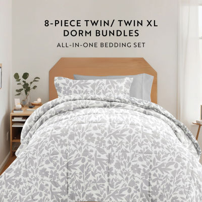 Casual Comfort Campus Ready Dorm 6-pc. Down Alternative Complete Bedding Set with Sheets