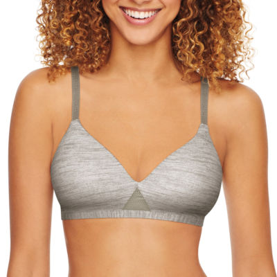 Hanes Bralette T-Shirt Wireless Sleep Bra-Hu05