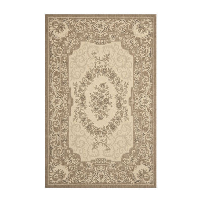 Safavieh Courtyard Collection Dorothea Oriental Indoor/Outdoor Area Rug