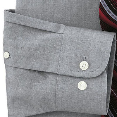 Stafford Mens Wrinkle Free Button Down Collar Oxford Dress Shirt