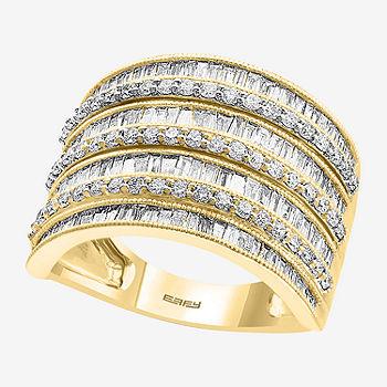 Effy 14k Yellow Gold & Diamond Ring in Metallic Womens Rings Effy Rings 