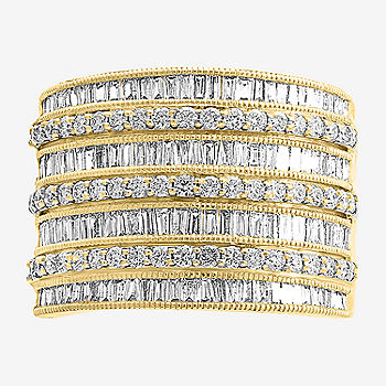 Effy 1 1/2 CT. T.W. Natural Diamond 14K Gold Band - JCPenney Effy 1 1/2 CT. T.W. Natural Diamond 14K Gold Band - JCPenney
