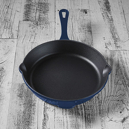 Cuisinart Cast Iron 10 Skillet, One Size, Blue