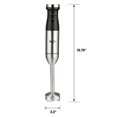 Total Chef Variable Speed Immersion Blender with Turbo Boost- 225 Watts