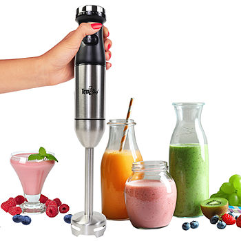 Powerful Immersion Blender, Electric Hand Blender 500 Watt with Turbo
