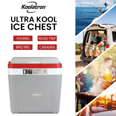 Koolatron Ultra Kool Ice Chest Cooler with Carry Handle 25 L (26 qt)