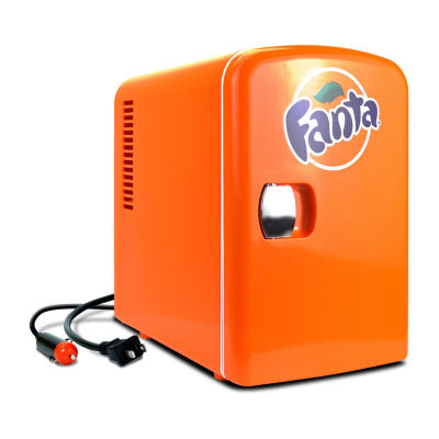 Coca-Cola Fanta 4L Portable Cooler/Warmer 12V AC/DC Mini Fridge FA04 ...