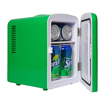 Coca-Cola 4L Portable Cooler/Warmer, Compact Personal Travel Fridge for  Snacks Lunch Drinks Cosmetics, Includes 12V and AC Cords, Cute Desk  Accessory