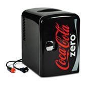 Coca-Cola 4L Mini Fridge/Warmer with Bluetooth Speaker 6 Can KWC04BT,  Color: Red - JCPenney