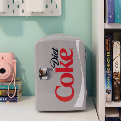 Coca-Cola Diet Coke 4L Portable Cooler/Warmer 12V AC/DC Mini Fridge
