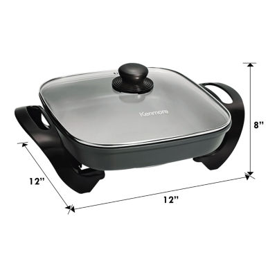 Kenmore 12" x 12" Non-Stick Electric Skillet