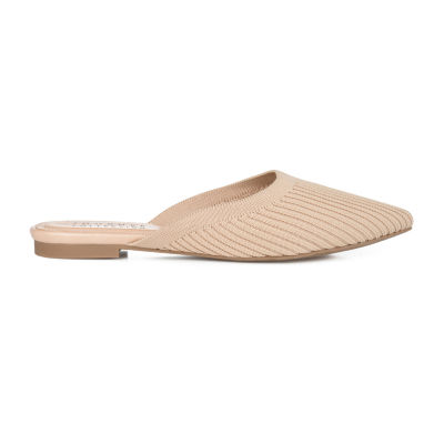 Journee Collection Womens Aniee Pointed Closed Toe Mules