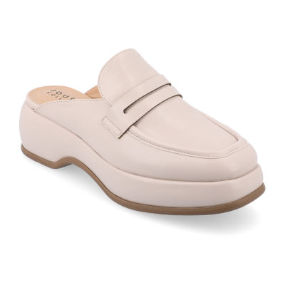 Journee Collection Antonina Womens Square Closed Toe Mules
