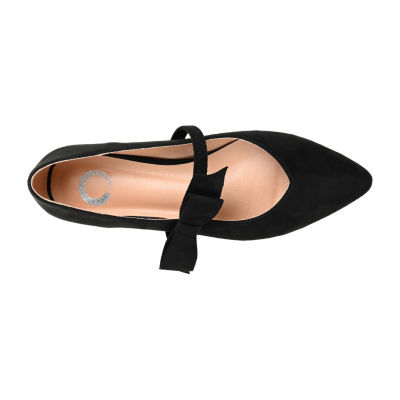 Journee Collection Womens Aizlynn Pointed Toe Ballet Flats