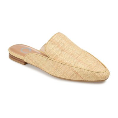 Journee Collection Womens Akza Square Toe Mules