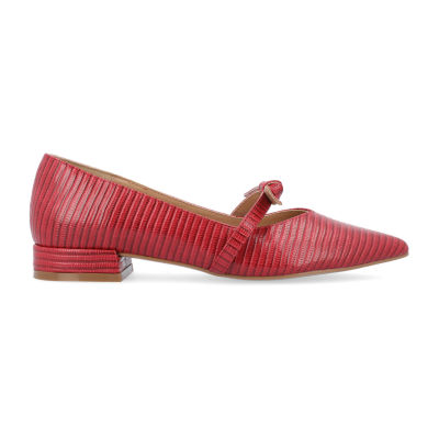 Journee Collection Cait Womens Pointed Closed Toe Ballet Flats