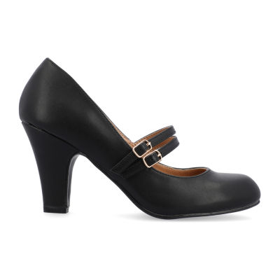 Journee Collection Womens Windy Cone Heel Pumps