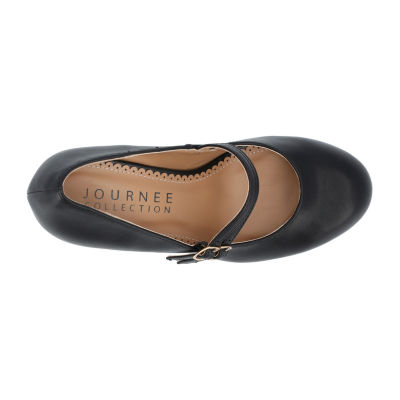 Journee Collection Womens Windy Cone Heel Pumps