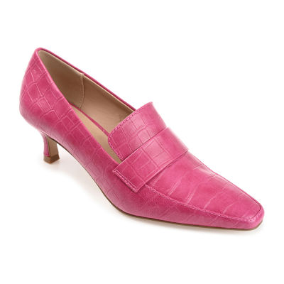 Journee Collection Womens Celina-Wd Kitten Heel Pumps Wide Width