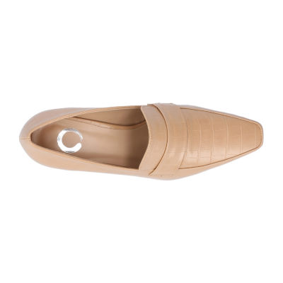 Journee Collection Womens Celina-Wd Kitten Heel Pumps Wide Width