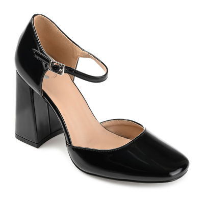 Journee Collection Womens Hesster Block Heel Pumps