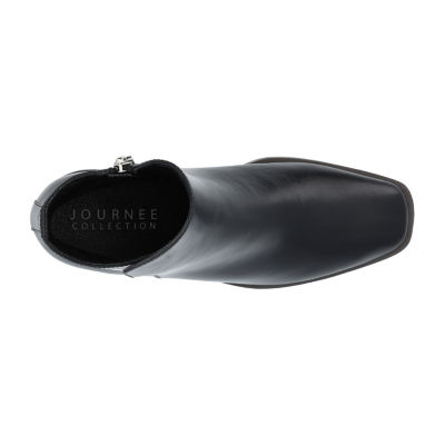 Journee Collection Womens Cappri Stacked Heel Booties