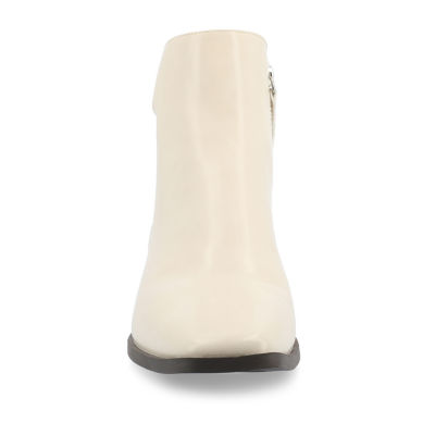 Journee Collection Womens Cappri Stacked Heel Booties