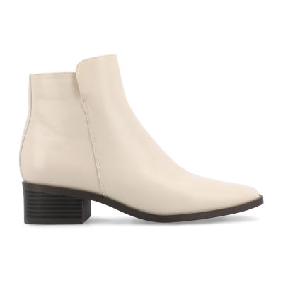 Journee Collection Womens Cappri Stacked Heel Booties